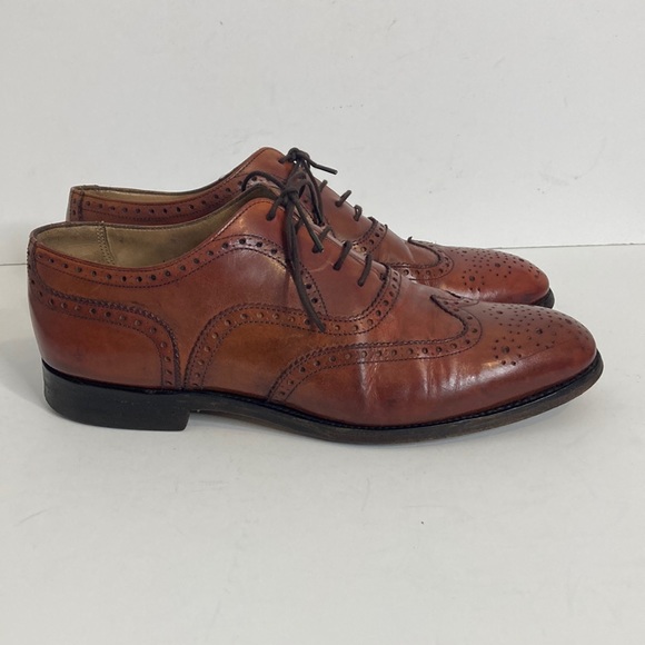 Alfred Sargent Other - Alfred Sargent Dress Shoes Mens UK 6.5 US 7.5 Oxford Brogue Brown Leather